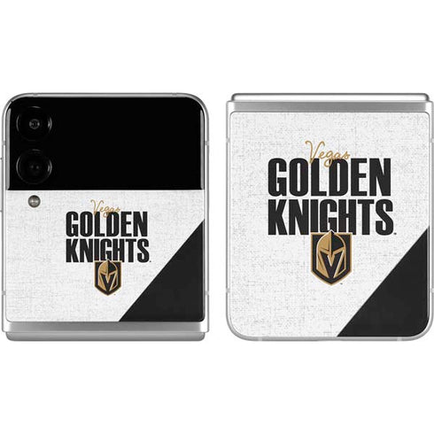 NHL Vegas Golden Knights Script Galaxy Z Flip4 5G Skin